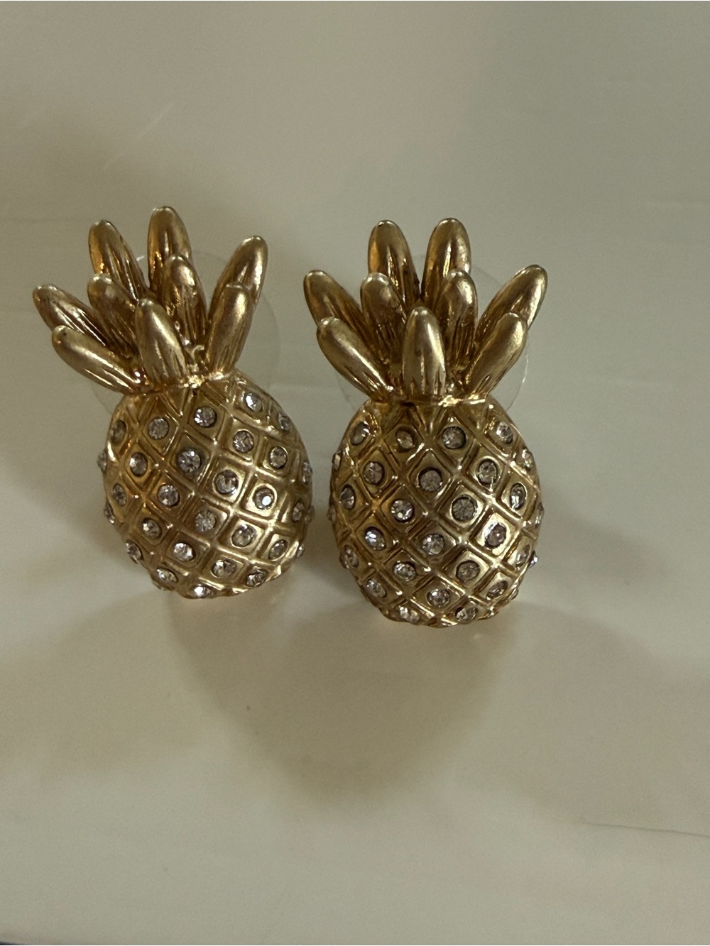 Lilly Pulitzer Gold Pineapple Stud Earrings